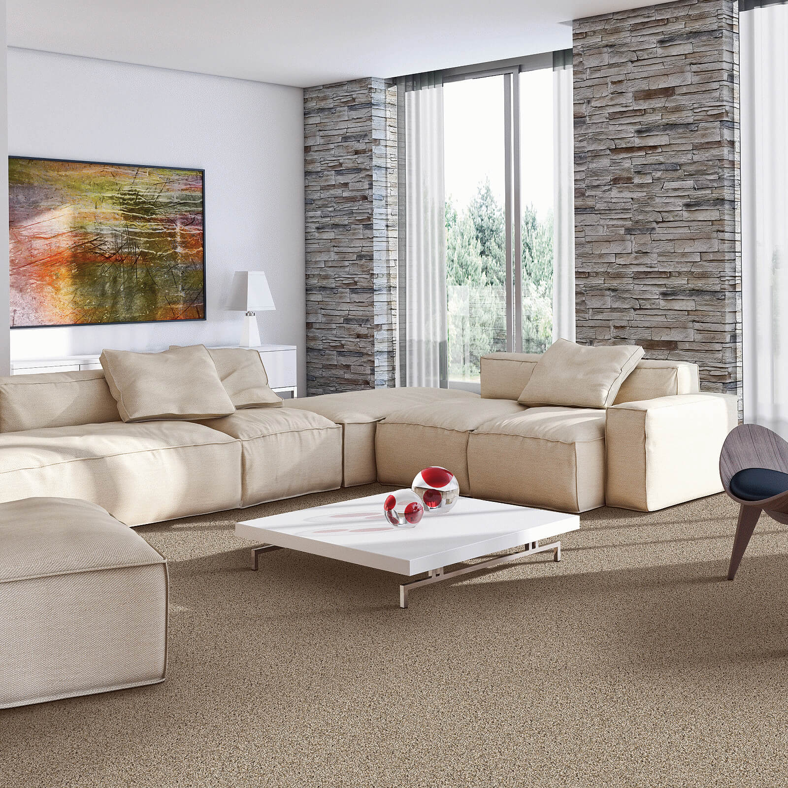 Lavish living room | Mills Floor Covering