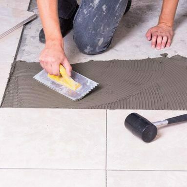 Tile installation | Mills Floor Covering